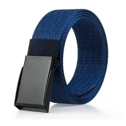 Ny kvinnlig metallsp￤nne Verkligen nylon midjeband designer b￤lte h￶gkvalitativa kvinnor mode m￤n utomhus rese taktisk wa jllvqd