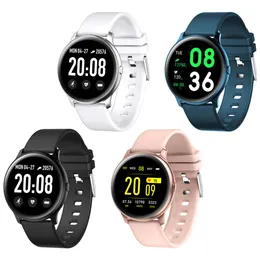 Magic Women Smart Watch Män Heart Rate Monitor Blood Oxygen Fitness Tracker KW19 SmartWatch för IOS Android Xiaomi Telefon