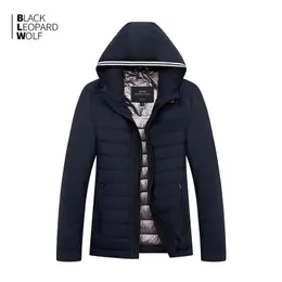 Blackleopardwolf new arrival spring jacket high quality thick cotton balck color duck down jacket spring coat ZC-C5612 201209