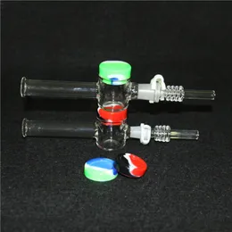 wholesale hookahs mini nectar kit quartz dab straw Glass water pipes bong smoking pipe quarts Oil Rigs rig Dabs