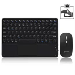 Wireless Bluetooth Keyboard Teclado For iPad Keyboards and Mouse Combo Xiaomi Samsung Huawei Tablet Android IOS Windows Computers Parts