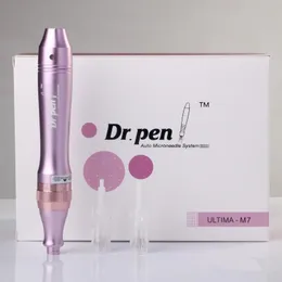 新しい熱い博士ペンプラグインDerma Pen M7自動車マイクロニードルシステムまつ毛成長機Dr.Pen血清専門の永久機械眉毛のための永久機械