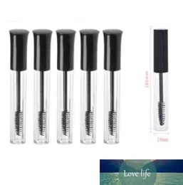 1pc 10ml Skönhet Portabel Tom Mascara Tube Eyelash Injektionsflaska Vätska Bottle Container Black Cap Refillerbara Flaskor Makeup Tillbehör