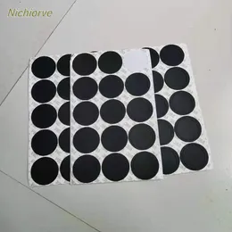 Ronde Black Rubberen Coaster Pad Self Adhesive Cup Bottom Stickers voor 15oz 20oz 30oz Tumblers Beschermende antislip pads SJ1N24