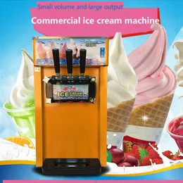 Masaüstü yumuşak dondurma makinesi ticari otomat
