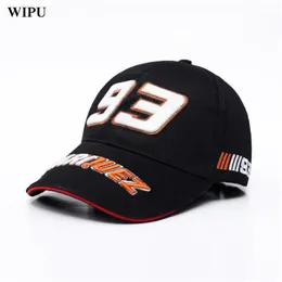 Ballkappen WIPU Racing Cap Saison 93 Fahrer Lorenzo Signature Motorradhut Ameisen Baseball Männer Frauen1