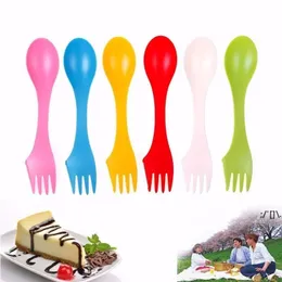 Forchetta cucchiaio in plastica - Utensili da cucina Spork per esterni RRE12587