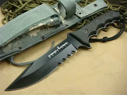 Il più nuovo coltello a lama fissa Pohl Force SCHRADE, coltello tattico esterno 440 balde, strumenti di campeggio di sopravvivenza, coltelli da caccia da collezione