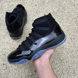 Jumpman 11 cap Gown Newest Release Prom Black Basketball Shoes Sneakers For Men Women Authentic Carbon Fiber Come with Box 378037-005