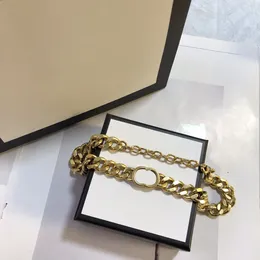 Luxurys designer Necklace Bracelet classic letters exquisite workmanship high-end fashion personality trend men's and women's gift box is very good