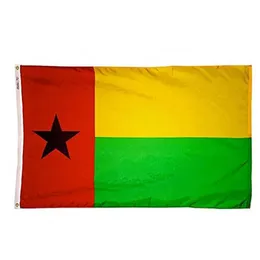 Guinea-Bissau Flag High Quality 3x5 FT 90x150cm Flags Festival Party Gift 100D Polyester Indoor Outdoor Printed Flags Banners