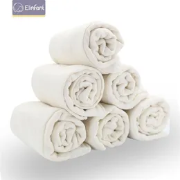 Elinfant Bebek El Yapımı Prefold Nappy Muslin 100% Pamuk Düz Eklemek Yok Ağartma Yumuşak Emici CN (Origin) 3 - 15 kg 36.5cm * 33.5 cm 201117