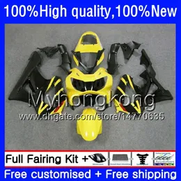 Body For HONDA CBR900 RR CBR 929RR 900CC 929CC 900 929 Yellow black RR CC 900RR 50HM.9 CBR900RR CBR929RR 00 01 CBR929 RR 2000 2001 Fairings