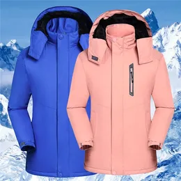 Mens Down Parkas Winter Women Hiking Jackets Ski Jacket Outdoor Snowboard Jacket Warm Cold Skiing Suit Work Clothes Snow Suits