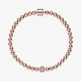 سوار كلاسيكي جديد 925 الفضة للنساء خيوط Joyeria Fina Para Mujer Bangle تناسب Pandora DIY Charms Bransoletki Damskie المجوهرات مع صندوق