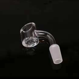 Wasserpfeifen 4 mm dicker Banger-Adapter aus 100 % echtem Quarz für Glasbong-Ölplattformen im Großhandel, Nagel 10 mm, 14 mm, 18 mm, männlich und weiblich