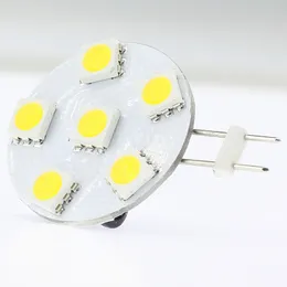 Żarówki Lampy G4 6LED 5050SMD DIMMMABLE AC/DC10-30V SAMAT CAMPER CAMPER LICZBA WYSOKIEJ WYSOKIEJ WYSOKI