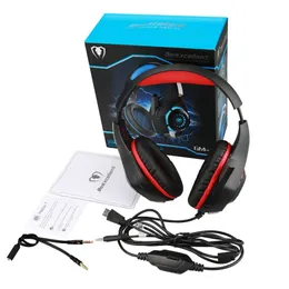 Gorąca GS400 Słuchawki Gaming Słuchawki Gamer Casque 3.5mm Słuchawki stereo z mikrofonem do laptopa PS4 Gamepad Nowy Xbox One GM-1