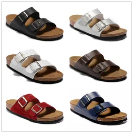 Arizona HOT MULE WATERFRONT Men Women Designer Cork Slipper Luxury Slide Summer Fashion Wide Flat Slippery Thick Sandals Flip Flops Casual Shoes