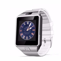 1PCS Oryginalny Dz09 Smart Watch Bluetooth Wearable Urządzenia Smart RandWatch na iPhone Android Zegarek telefoniczny z Camera Clock Sim TF Bransoletka