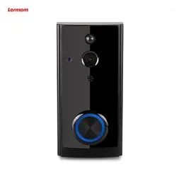 Wireless wifi smart home hd video doorbell camera 166 degree phone ring intercom system slim nest hello video doorbell1