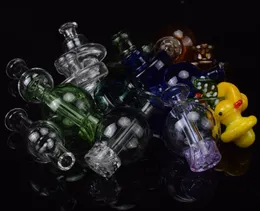 Cyclone Riptide Carb Cap glas spinning air hole carb cap for 10mm 14mm 18mm Quartz banger Dab Oil Rigs