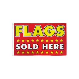 Flags Sold Out 3x5ft , 100D Polyester Fabric 80% Bleed Hanging National, Festival Club Usage , with Brass Grommets