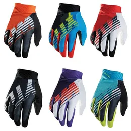 Ny F-6 Färgcykel Mountainbike Cross-Country Gloves, Motorcykel Racing Riding Protective Sports Gloves