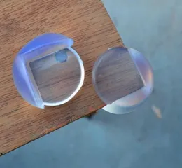 2022 Novo com fita adesiva macio PVC transparente bebê bola bola em forma de guarda de canto protetor / crianças cuidado ângulo de mesa anti-colisão