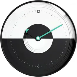 Wanduhren Nordic Vintage Uhr Modernes Design Kreative LCD Badezimmer Minimalistischen Wohnzimmer Wandklok Wohnkultur YY60WC1