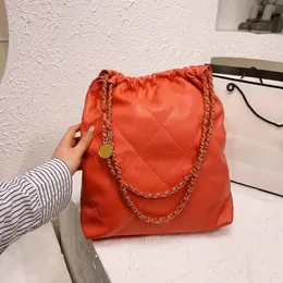 Designerskie damskie torby na ramię crossbody z łańcuszkiem na ramię luksusowe najwyższej jakości torebka o dużej pojemności moda skórzana torba na zakupy dla dziewczynek
