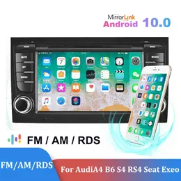 Android 10.0 DSP Autoradio Stereo 7 '' RDS FM AM Lettore di Navigazione GPS 2G + 32G Carplay 2Din Per AudiA4 B6 S4 RS4 Seat Exeo
