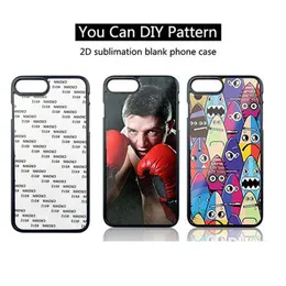 2D Sublimacja TPU PC Guma Puste przypadki telefonu komórkowego do iPhone 11 12 Mini Pro Max X XS XR 8 7 6 6S Plus Samsung Galaxy S10 S9 S8Plus S7 EDGecase