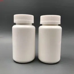 5 sztuk 100CC 100g 100ml HDPE White Farmaceutyczne Pusta Pill Butelka Kapsułki Kontener, Plastikowe butelki z CRC Capgood Qualtity