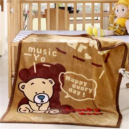 Promotion! Baby Blankets Newborn Animal Blanket Cartoon Envelope Quilt Soft Infant Swaddle Wrap ,140* LJ201105