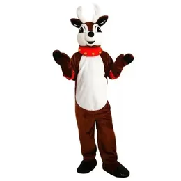 Halloween deer Mascot Costume High Quality customize Cartoon reindeer Anime theme character Adult Size Christmas Birthday Party Outdoor Outfit