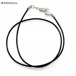 Leather Necklace Snake Beading Jewelry Cheap Chain With Lobster Clasp Components for statement locket choker necklaces