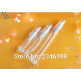 10ml Loção Airless Tube, frasco transparente com plástico bomba cabeça Cuidados com a pele creme Embalagem Garrafa, 50pcs / lot