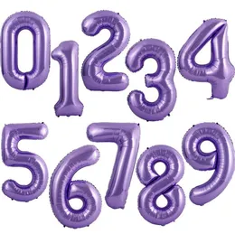 40 inch Large number balloon 1 2 3 4 5 Number Digit Helium foil Ballons Baby Shower Birthday Party Wedding Decor Party Supplies SN4743
