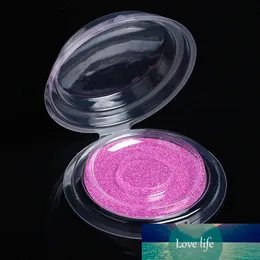 50/100 stücke Einweg Leere Klare Falsche Wimpern Fall Lagerung, Runde Form DIY Wimpern Halter Blister Paket Rose Rot Karte