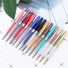 Rainbow Colored Gem Pen Crystal Metal Rhinestone Pen Stylus Touch