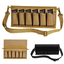 Shooting Gear Pack Magazine Mag Cartridges Holder Bag Ammunition Carrier Reload Tactical 9mm Ammo Shell Pouch NO17-027