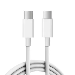 Typ-C för att skriva C PD Snabb Laddkablar USB-C Cord Data Sync Cable 1m 2M för Samsung Not10 Not 10 S10 PLUS HUAWEI LG