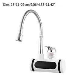 Instant Electric Water Heater Rapid Heating Faucet with Temperature Display