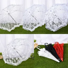 Umbrellas Manual Lace Wedding Celebration Umbrella Steel Picture Studio Prop Fashion Umbrella New Arrivals With Various Styles 11 99wt J1