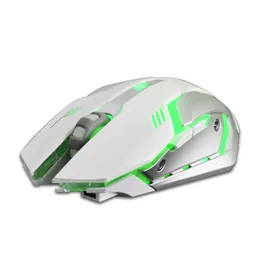 Gratis 2024 100% Wolf Original X7 Wireless Gaming Mouse 7 Färger LED -bakgrundsbelysning 2,4 GHz Optiska spelmöss för Windows XP/Vista/7/8/10/OSXJXJ9ZIM XP/VISTA // 8/10/OSXJXJ9ZIMXIMIMX