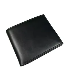 Código SW-006 Carteira masculina de couro genuíno da moda com porta-cartões de bolso para moedas Bolsas masculinas de alta qualidade 181Y
