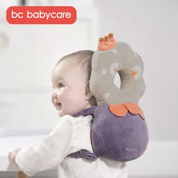 BC Babycare Algodão Cabeça de Bebê Proteção Almofada Infantil Anti-Queda Ajustável Ajustável Travesseiro ToDdler Coxim Protetor Bebê Bebê Cuidado Seguro LJ201014