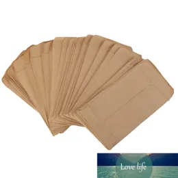 100pcs Kraft Paper Bags Food Tea Small Gift Bags Sandwich Bread Party Wedding Supplies Wrapping Gift Portable