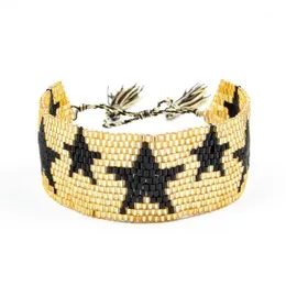 SHINUS BOHO MIYUKI Bracelet Friendship Jewelry Delicas Pulseras Mujer Moda Gold Star Bracelet Women Handwork Gift Dropshipping1